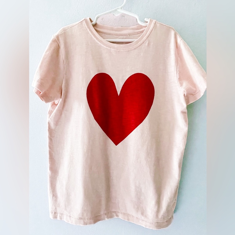 Primary Pink Heart T-Shirt